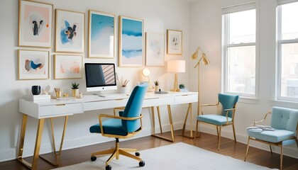 Photo interior modern design room 3d illustration