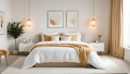 Photo interior modern design room 3d illustration