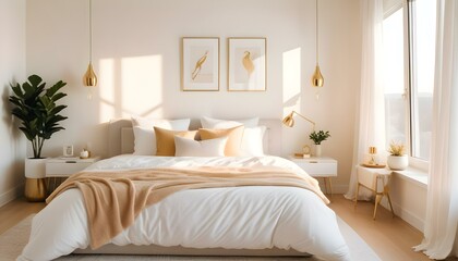 Photo interior modern design room 3d illustration
