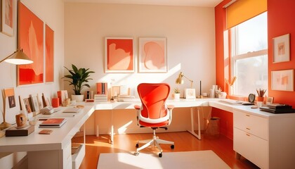 Photo interior modern design room 3d illustration