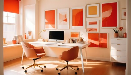 Photo interior modern design room 3d illustration