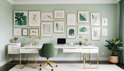 Photo interior modern design room 3d illustration