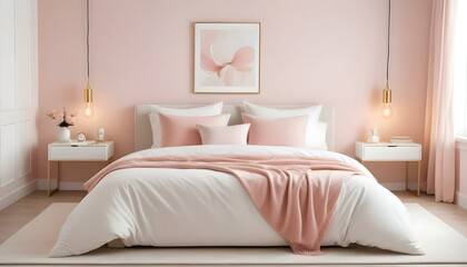 Photo interior modern design room 3d illustration