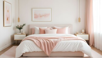 Photo interior modern design room 3d illustration