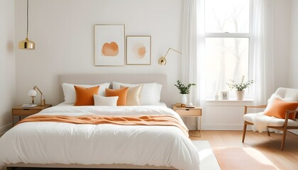 Photo interior modern design room 3d illustration