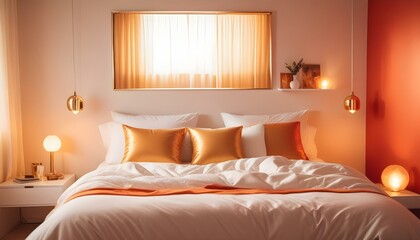 Photo interior modern design room 3d illustration