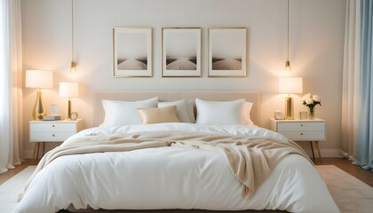 Photo interior modern design room 3d illustration