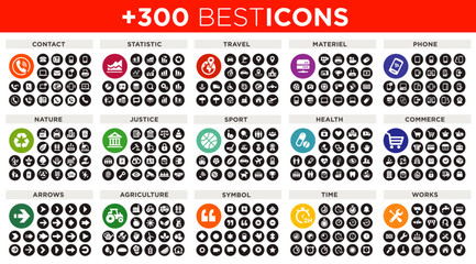 Universal Solid Icon Set