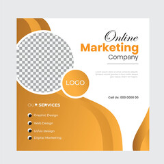
Creative Marketing Social Media Post Design Template