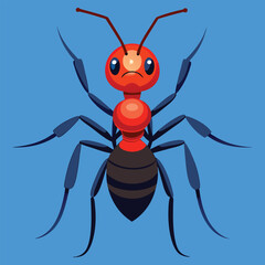 Colorful ant image abstract art colorful background nice image.