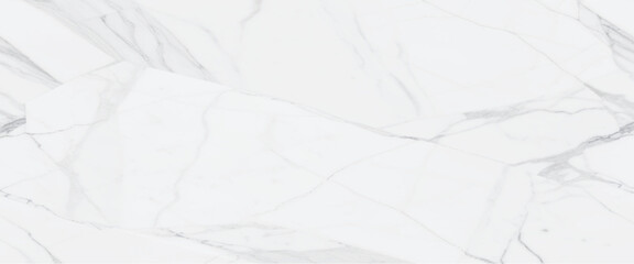 Obraz premium White marble stone texture, Carrara marble background. Natural white marble texture for skin tile wallpaper luxurious background for design. High resolution white Carrara marble stone texture.