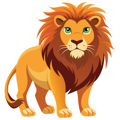 Colorful lion image abstract art colorful background nice image.