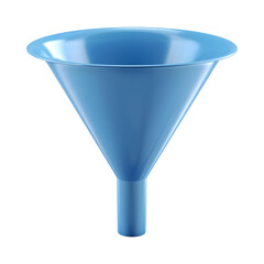 Plastic Funnel isolated on white background
