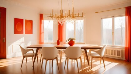 Photo interior modern design room 3d illustration