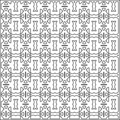 Striped patterns. Digital design.Black and white pattern for web page, textures, card, poster, fabric, textile.White wallpaper.