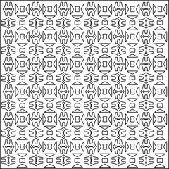 Striped patterns. Digital design.Black and white pattern for web page, textures, card, poster, fabric, textile.White wallpaper.