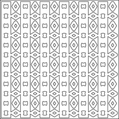 Striped patterns. Digital design.Black and white pattern for web page, textures, card, poster, fabric, textile.White wallpaper.