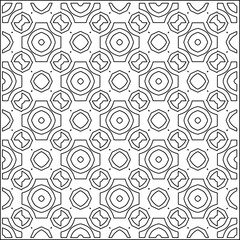 Striped patterns. Digital design.Black and white pattern for web page, textures, card, poster, fabric, textile.White wallpaper.