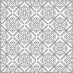 Striped patterns. Digital design.Black and white pattern for web page, textures, card, poster, fabric, textile.White wallpaper.