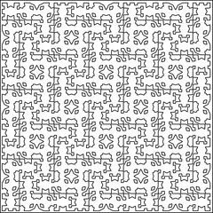 Striped patterns. Digital design.Black and white pattern for web page, textures, card, poster, fabric, textile.White wallpaper.