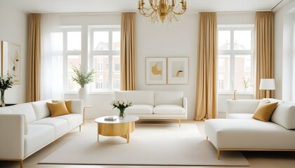 Photo interior modern design room 3d illustration