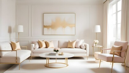 Photo interior modern design room 3d illustration