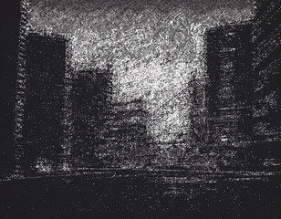 Obraz premium Gritty Urban Texture Abstract Rough Concrete Background with Distressed Industrial Dark City Vibe