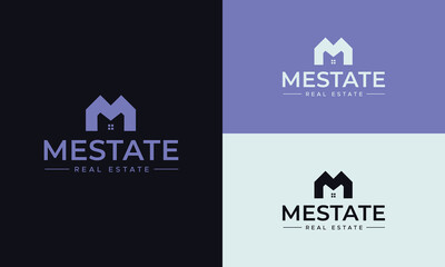 Real estate logo realtor logo property logo design vector template