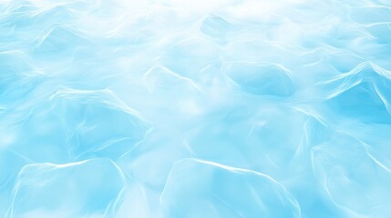 Obraz premium A blue ocean with a few rocks in it