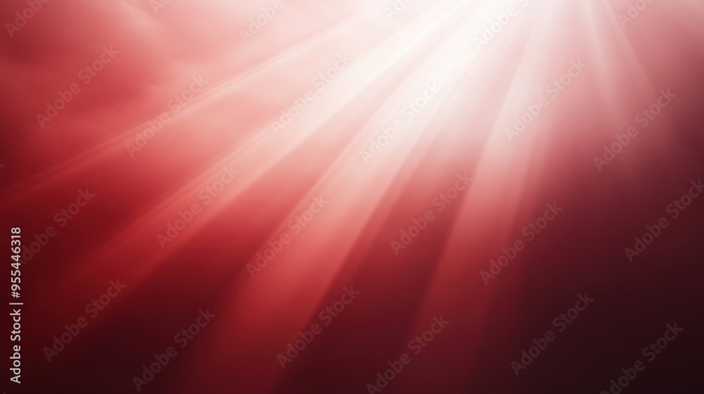 Canvas Prints a red background with a bright light shining on it