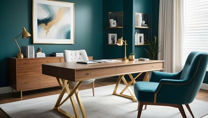Photo interior modern design room 3d illustration