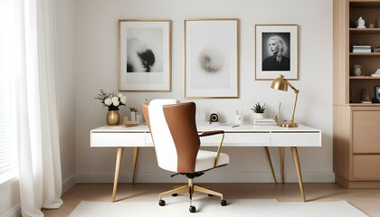 Photo interior modern design room 3d illustration