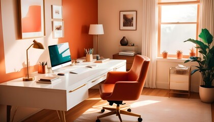 Photo interior modern design room 3d illustration