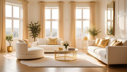 Photo interior modern design room 3d illustration