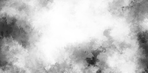 abstract gray watercolor cloudy grunge texture, black and white grunge background texture ,Monochrome smeared gray aquarelle painted paper textured canvas for design.