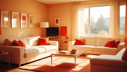 Photo interior modern design room 3d illustration