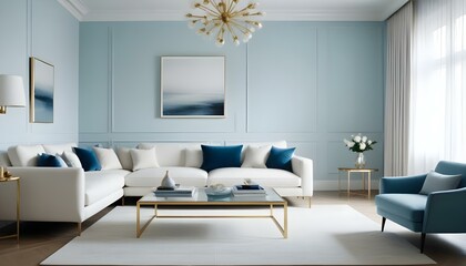 Photo interior modern design room 3d illustration