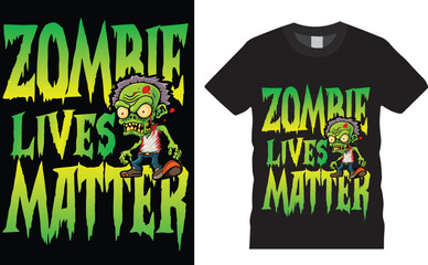 Grim Reaper with scythe ZOMBIE LIVES MATTER