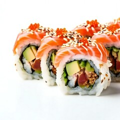 Tuna Sushi Roll . High quality photo