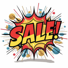 Fototapeta premium illustrations vector sale offer market discount shop market place 