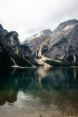 lake in the mountains