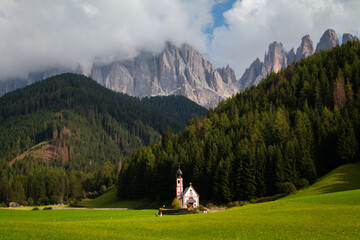 church in the mountains