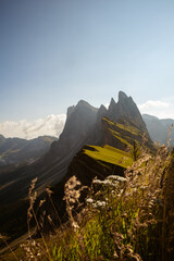 view from the top of the mountain