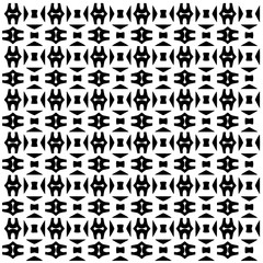 Vector monochrome pattern, Abstract texture for fabric print, card, table cloth, furniture, banner, cover, invitation, decoration, wrapping.Seamless repeating pattern.Black and white color.