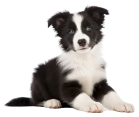 PNG Border Collie pup mammal animal collie.