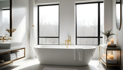 Photo interior modern design room 3d illustration