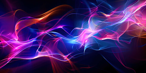 Obraz premium Neuro-abstract background