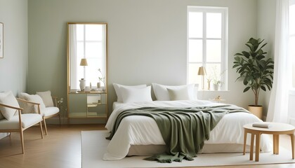 Photo interior modern design room 3d illustration