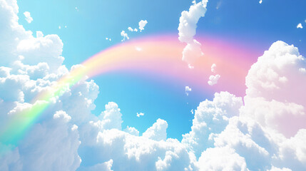 rainbow in the sky