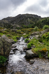 river in the mountains